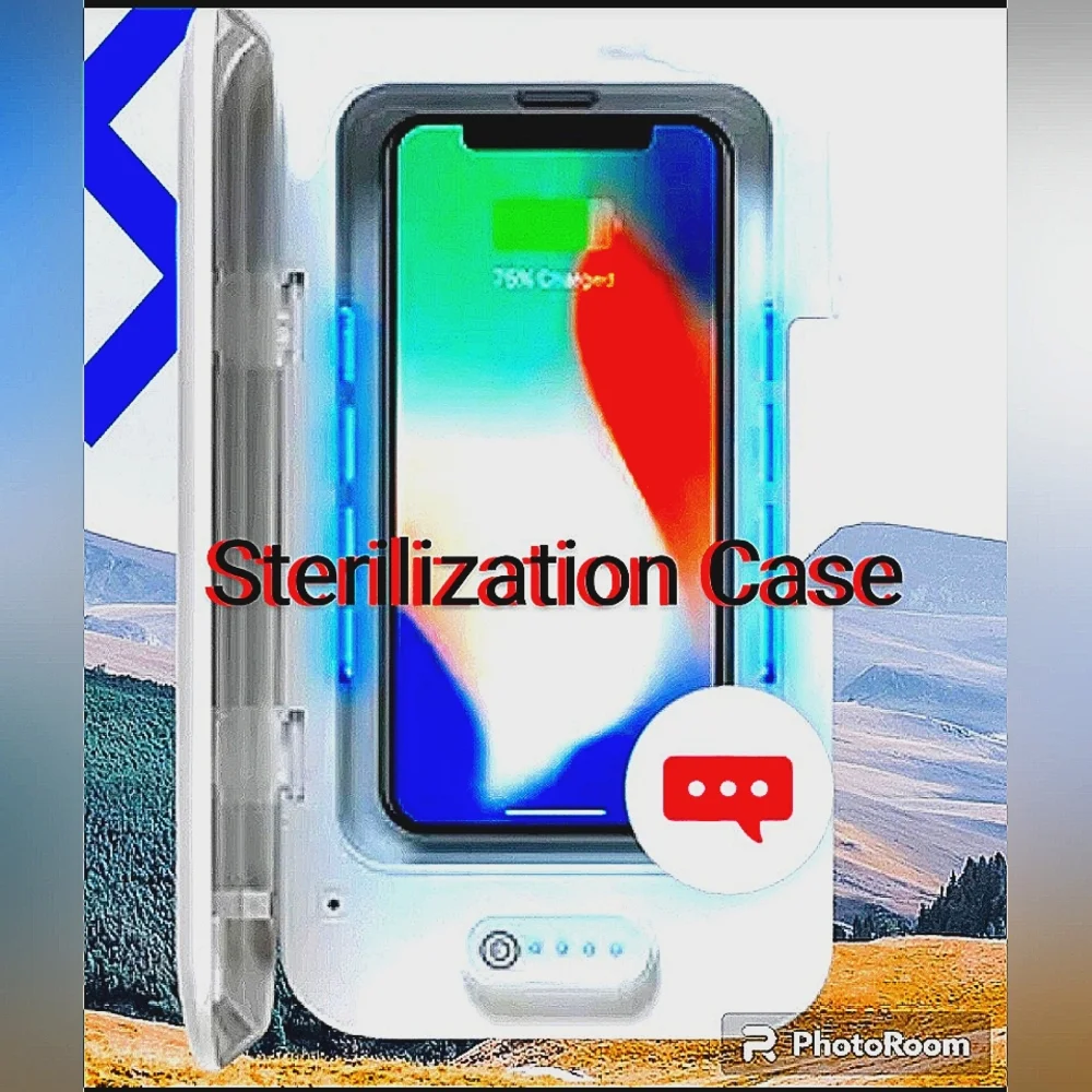 NIB UV Sanitizer Sterilizer Box for ... Phones, Ear Buds,Keys